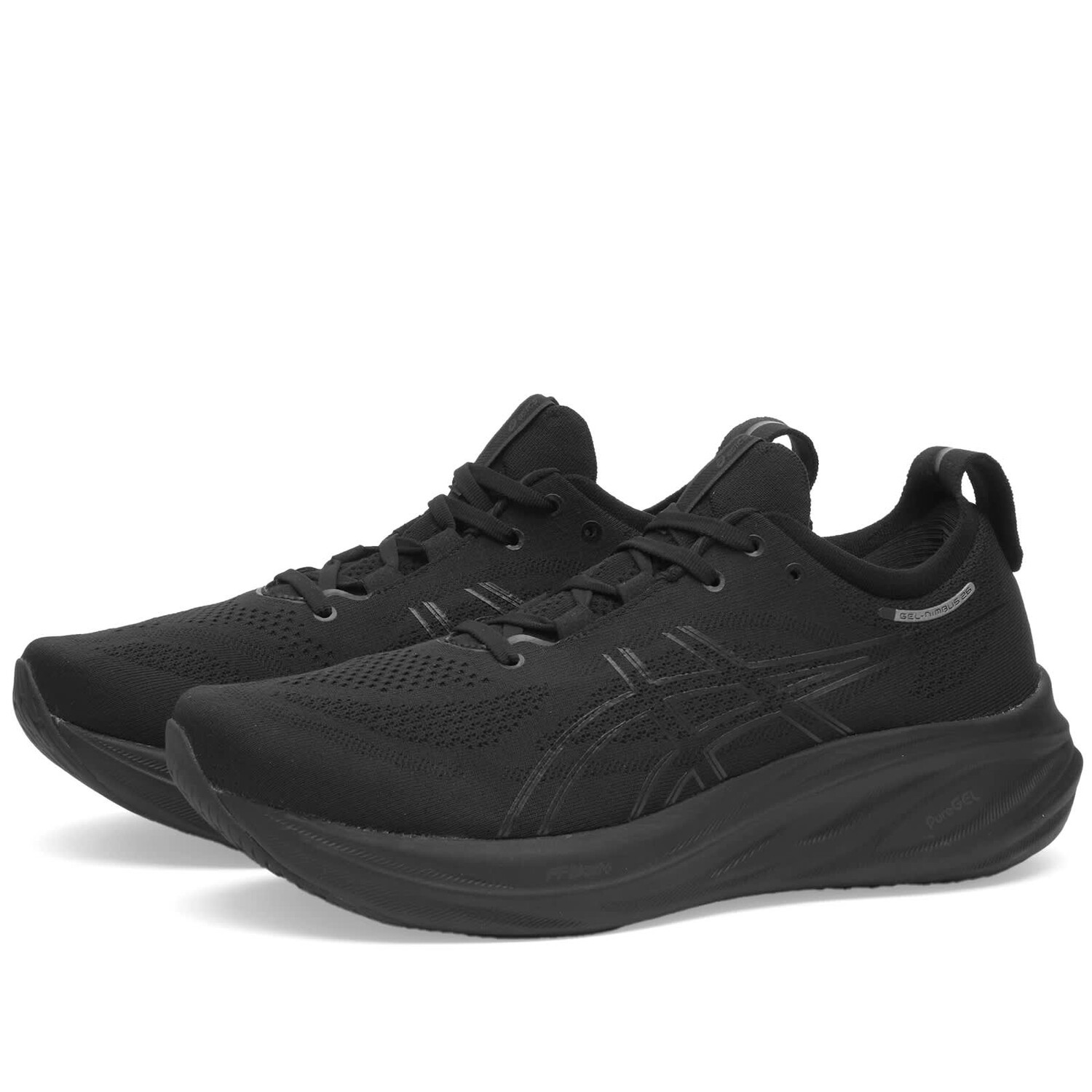 

Кроссовки Asics Gel-Nimbus 26, цвет Black & Black, Серый, Кроссовки Asics Gel-Nimbus 26, цвет Black & Black