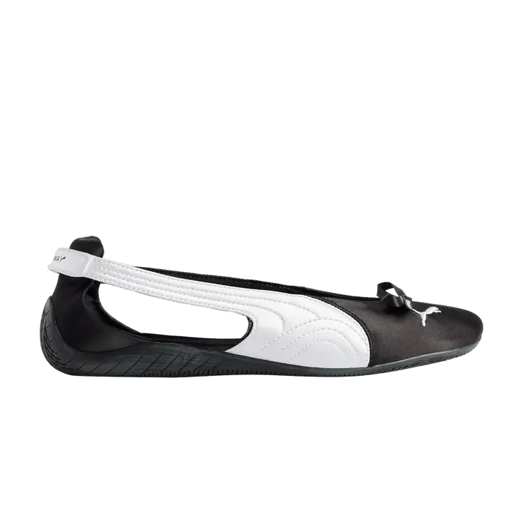 Кроссовки Balenciaga Balenciaga x Wmns Speedcat Ballet Satin 'Black White', черный