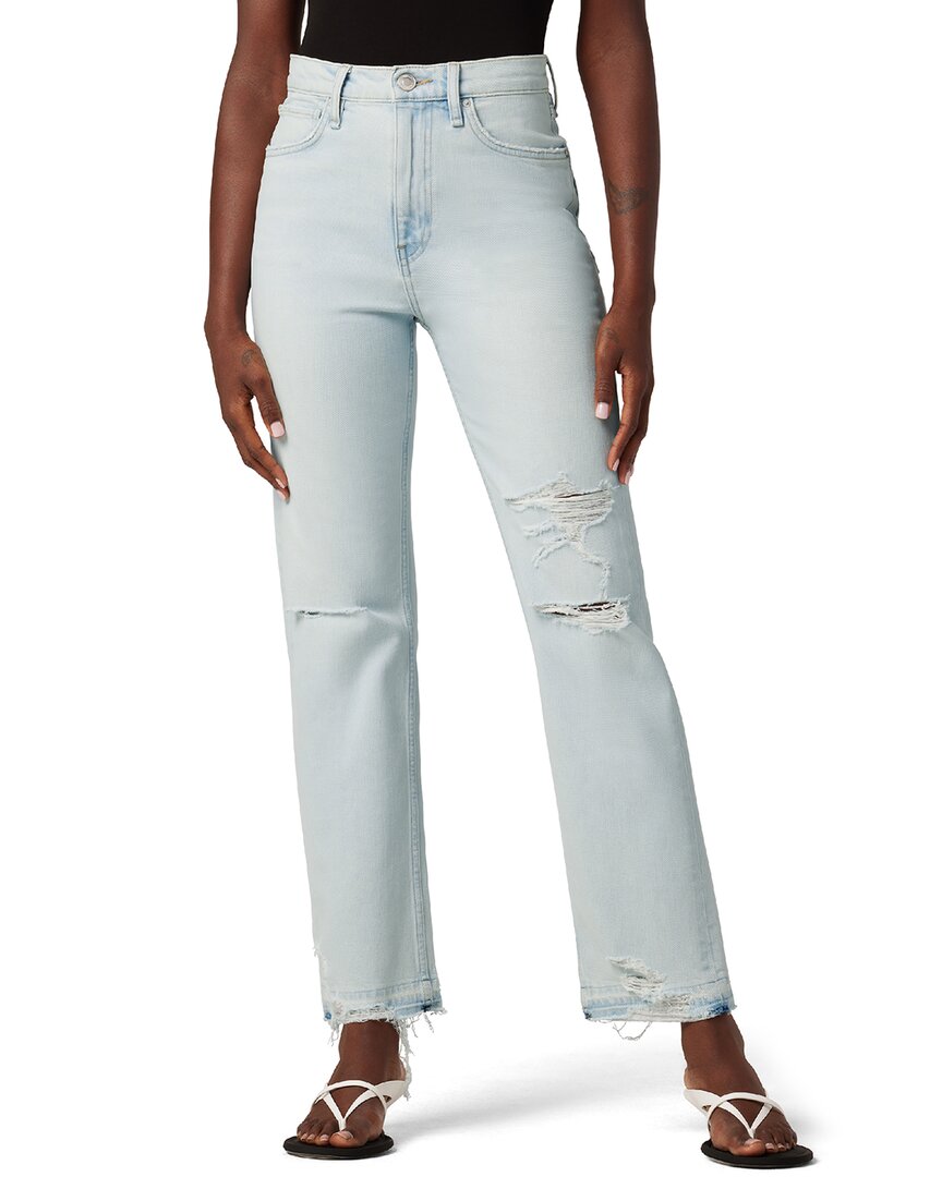 

Джинсы HUDSON Jade с высокой посадкой, прямые, свободные, джинсы Aries HUDSON Jeans, синий