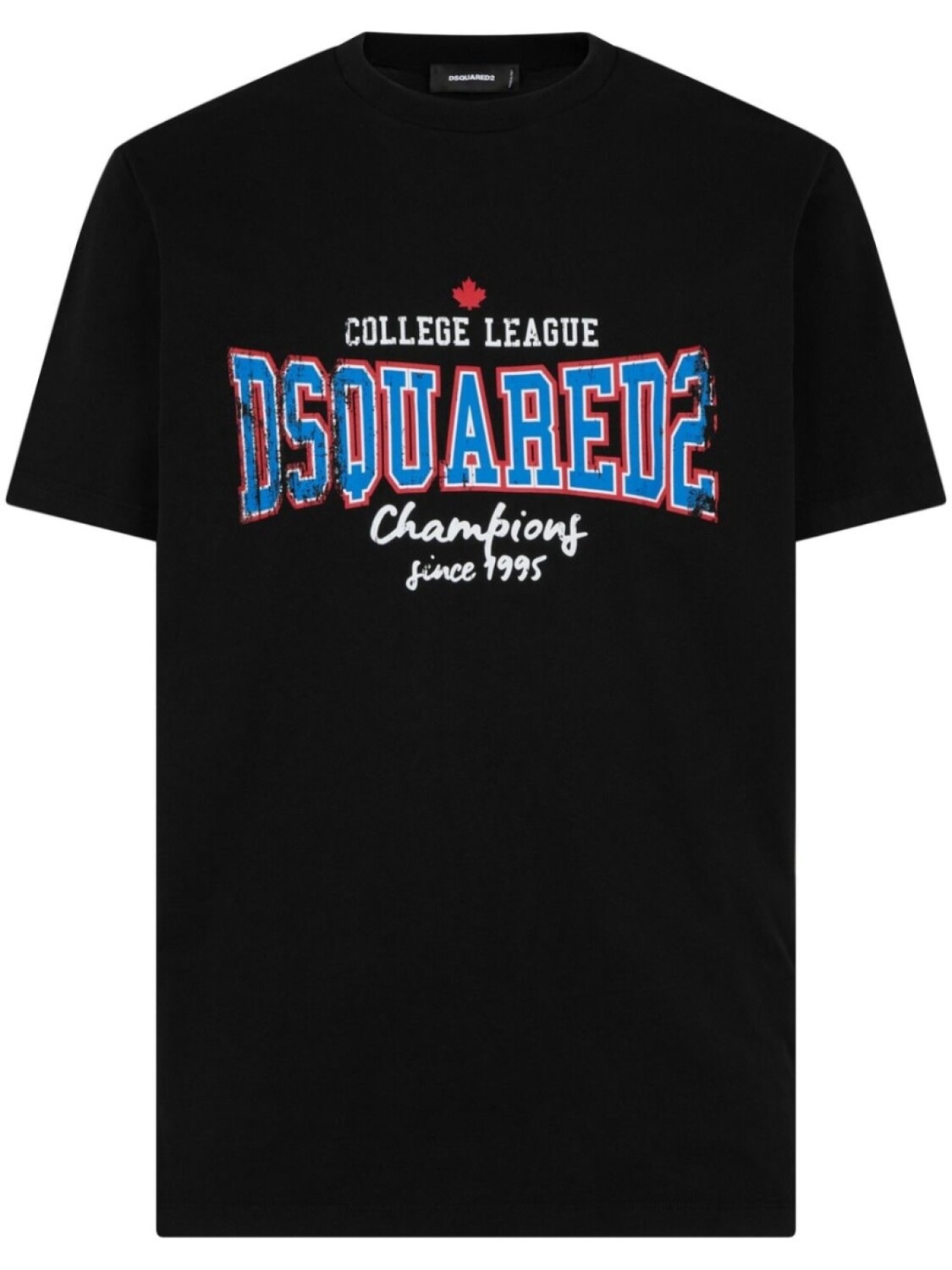 

Dsquared2 футболка с логотипом, черный