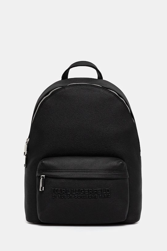 

Кожаный рюкзак K/RSG Karl Lagerfeld, черный