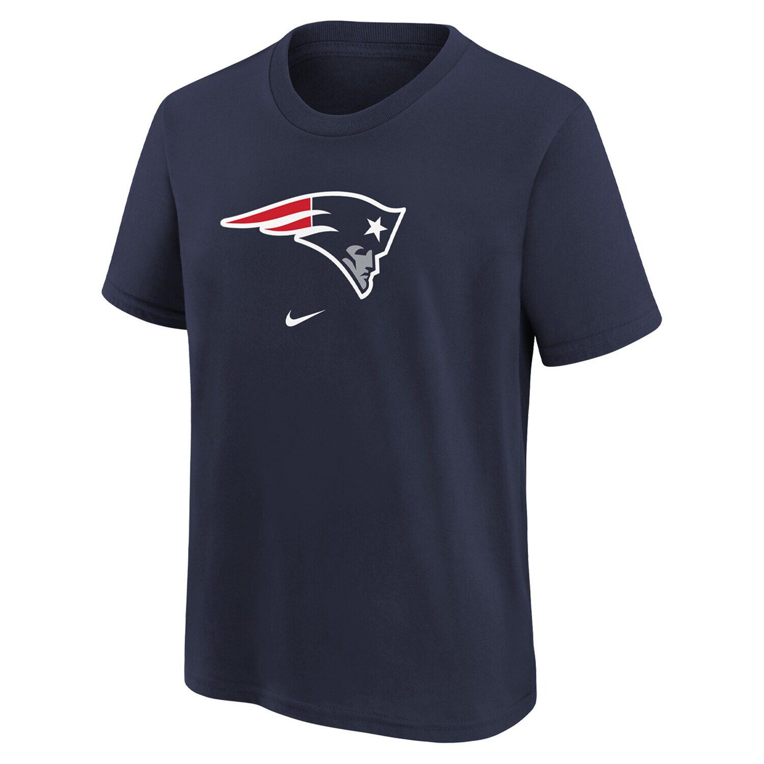 Темно-синяя футболка Nike New England Patriots Team для дошкольников с надписью Nike — фото 2