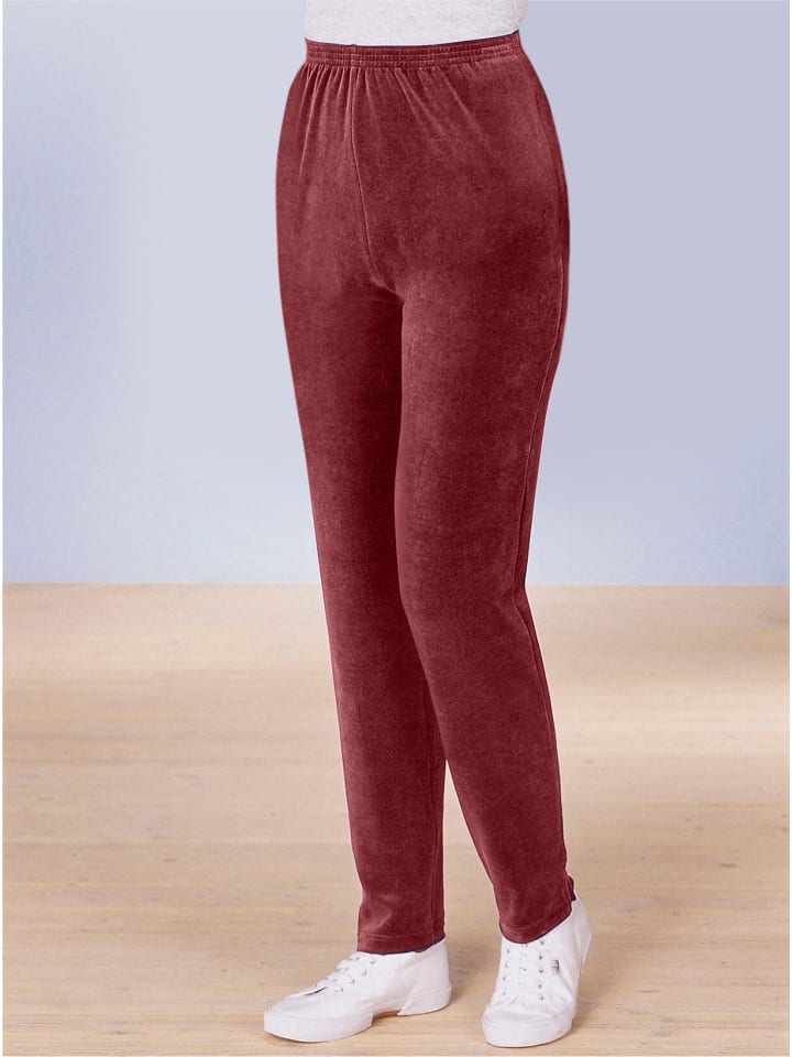 

Тканевые брюки Sieh an!, бордовый