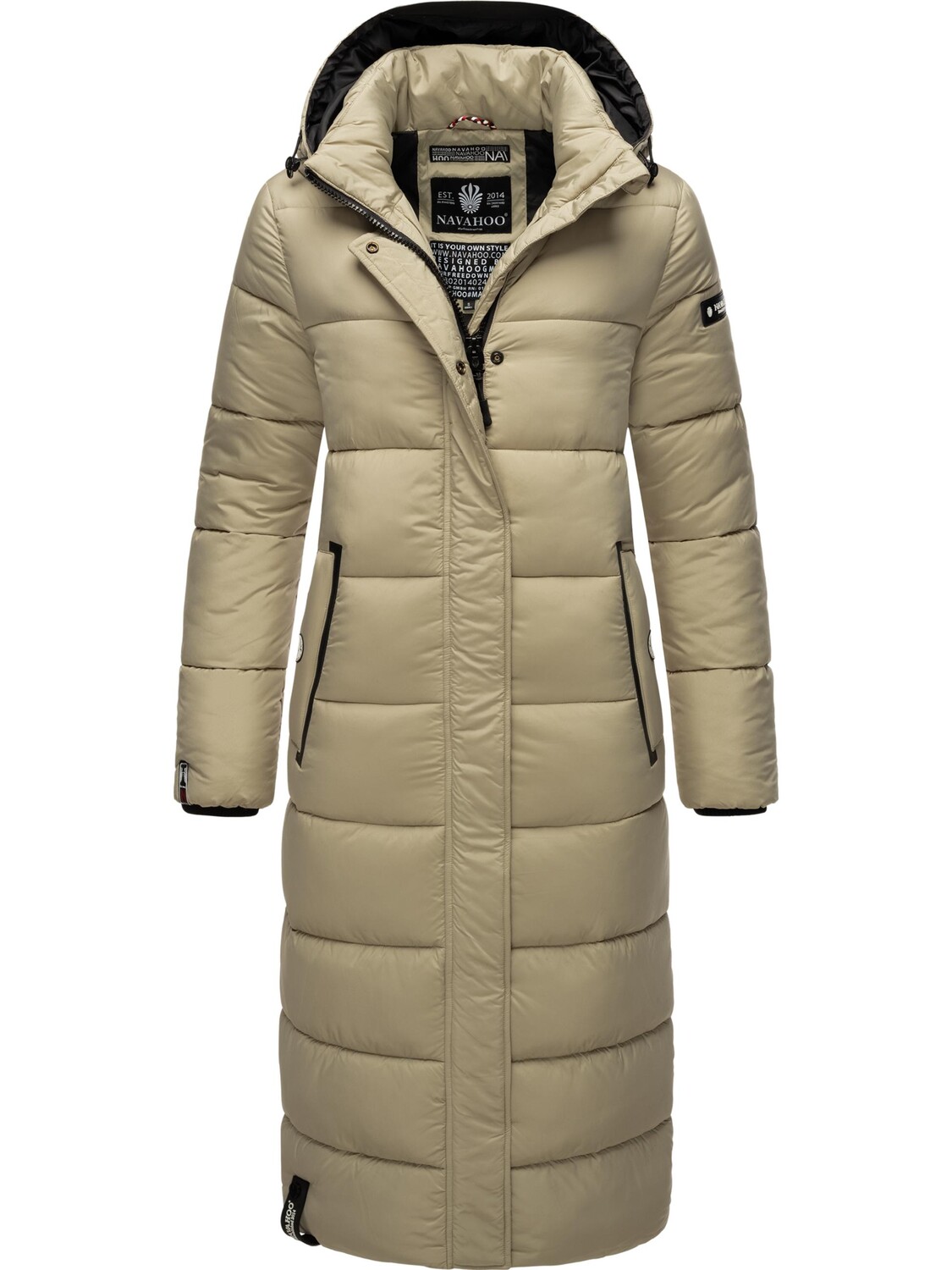 

Пуховик Navahoo Steppmantel Isalie, цвет Pebble Grey