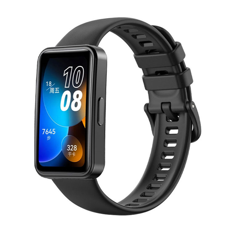 

Ремешок Совместимость Huawei Силиконовый материал BIAZE, Huawei Band 10/NFC Strap-Night Sky