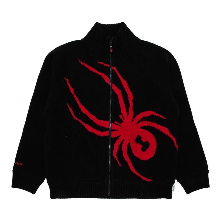 

Свитер Supreme x Spyder WINDSTOPPER Zip Up Sweater Black, черный