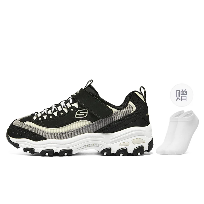 Skechers Беговые кроссовки D'lites 1.0 Marathon 'Black Grey Beige' женские
