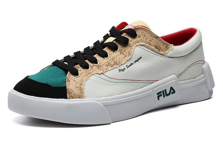 Кеды (WMNS) Fila Fusion Shoes 'Beige Teal White', белый — фото 2