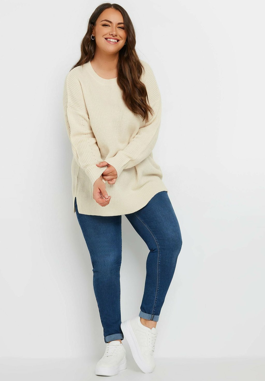 

Джемпер CREW NECK Yours Clothing, молочный