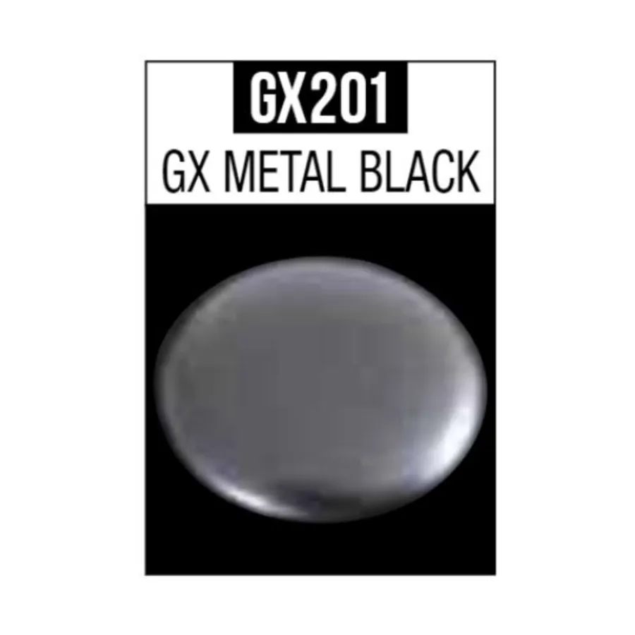

Металлик Черный, Mr. Color GX, Mr. Metallic GX, Super Metallic 2 Paints