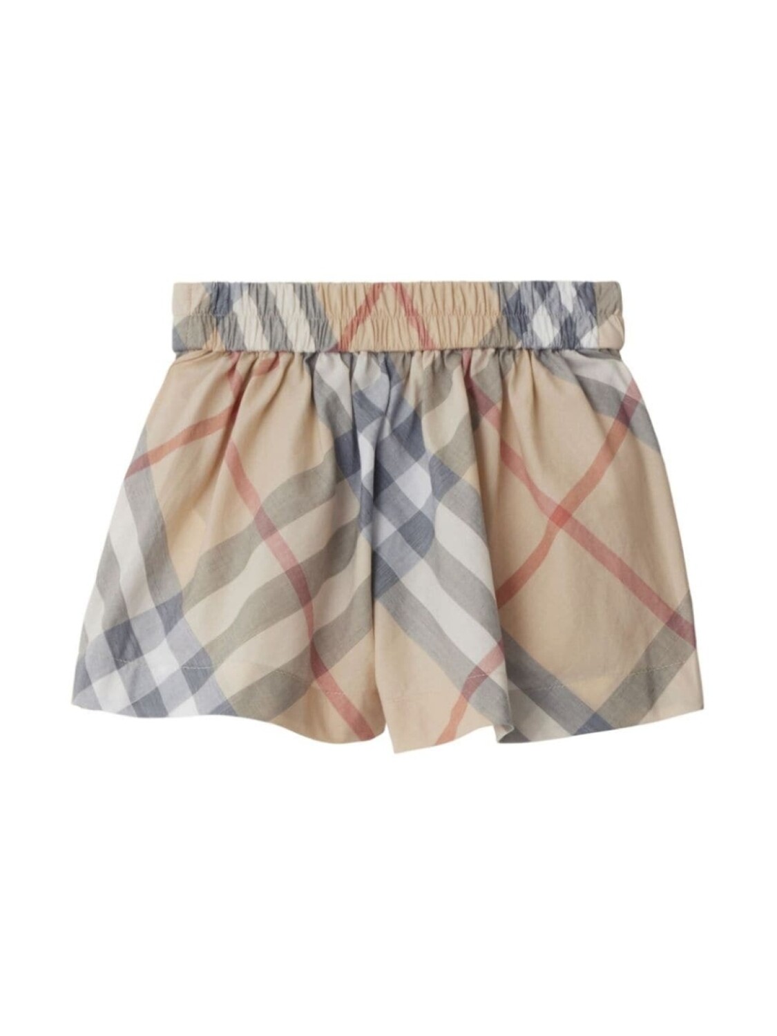 

Burberry Kids шорты в клетку, нейтральный цвет