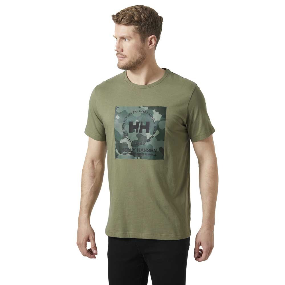 

Футболка Helly Hansen Core Graphic T, зеленый