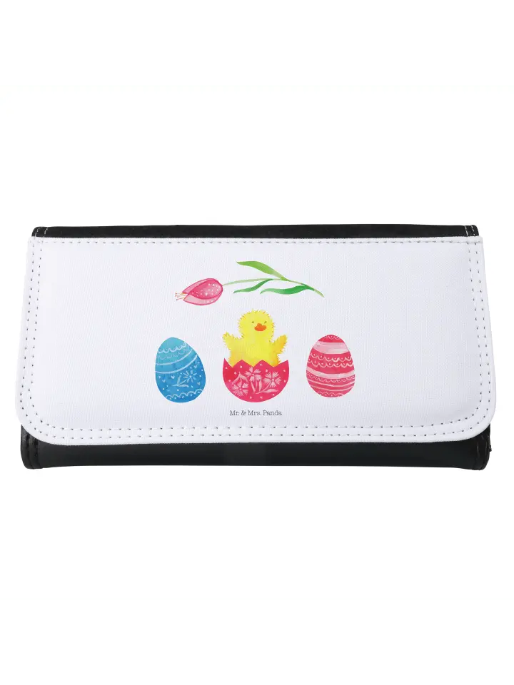 

Портмоне Mr & Mrs Panda Damen Küken Schlüpfen ohne Spruch, белый