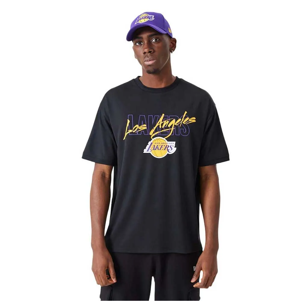 

Футболка с коротким рукавом New Era Script Os Mesh Chicago Bulls, черный