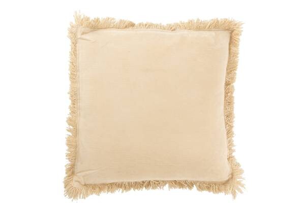 

Подушка J-LINE Nordic, 50x50x50 см, бежевый