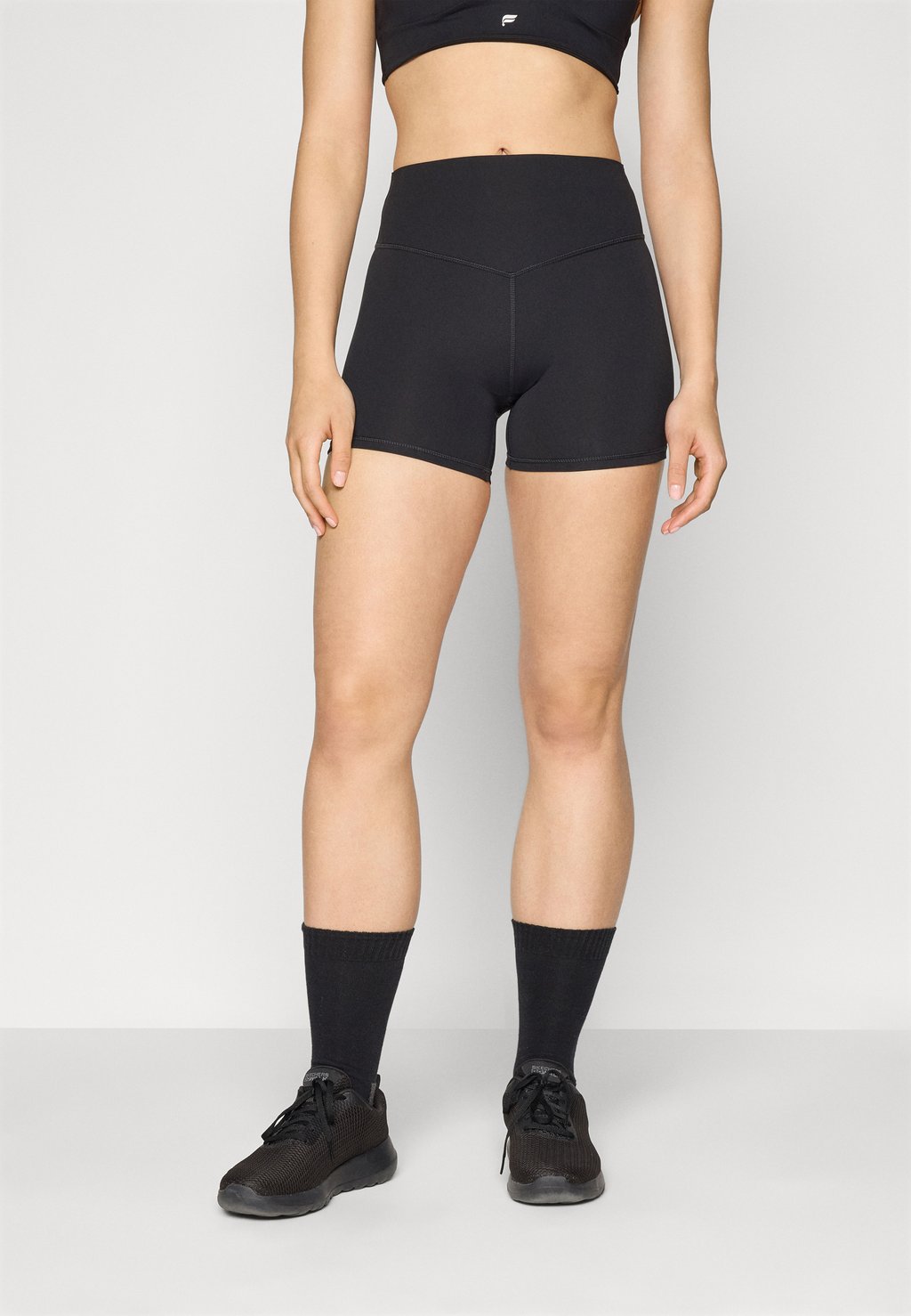 

Леггинсы HIGH WAISTED PURELUXE SHORT Fabletics, черный