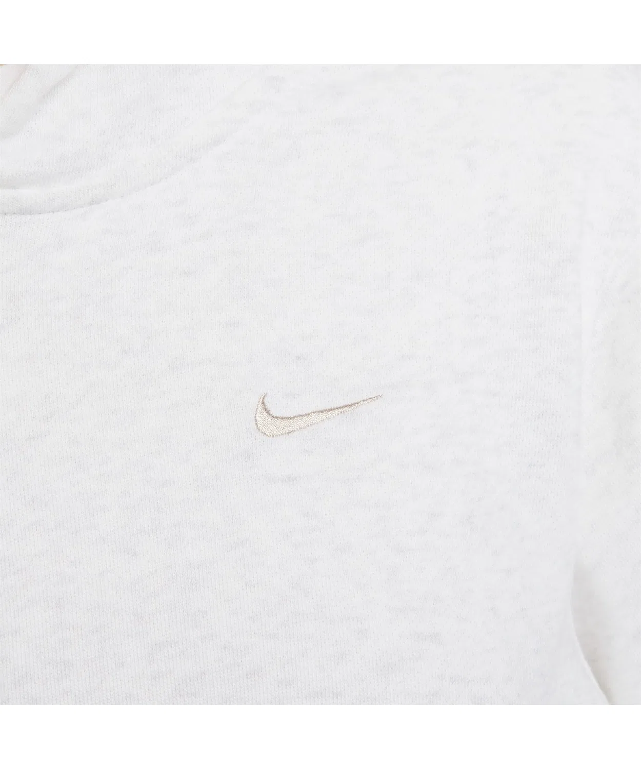 Толстовка Nike NSW Chill FT с полной застёжкой-молнией, лёгкая, светлая, длинный рукав, светло-серая — фото 4