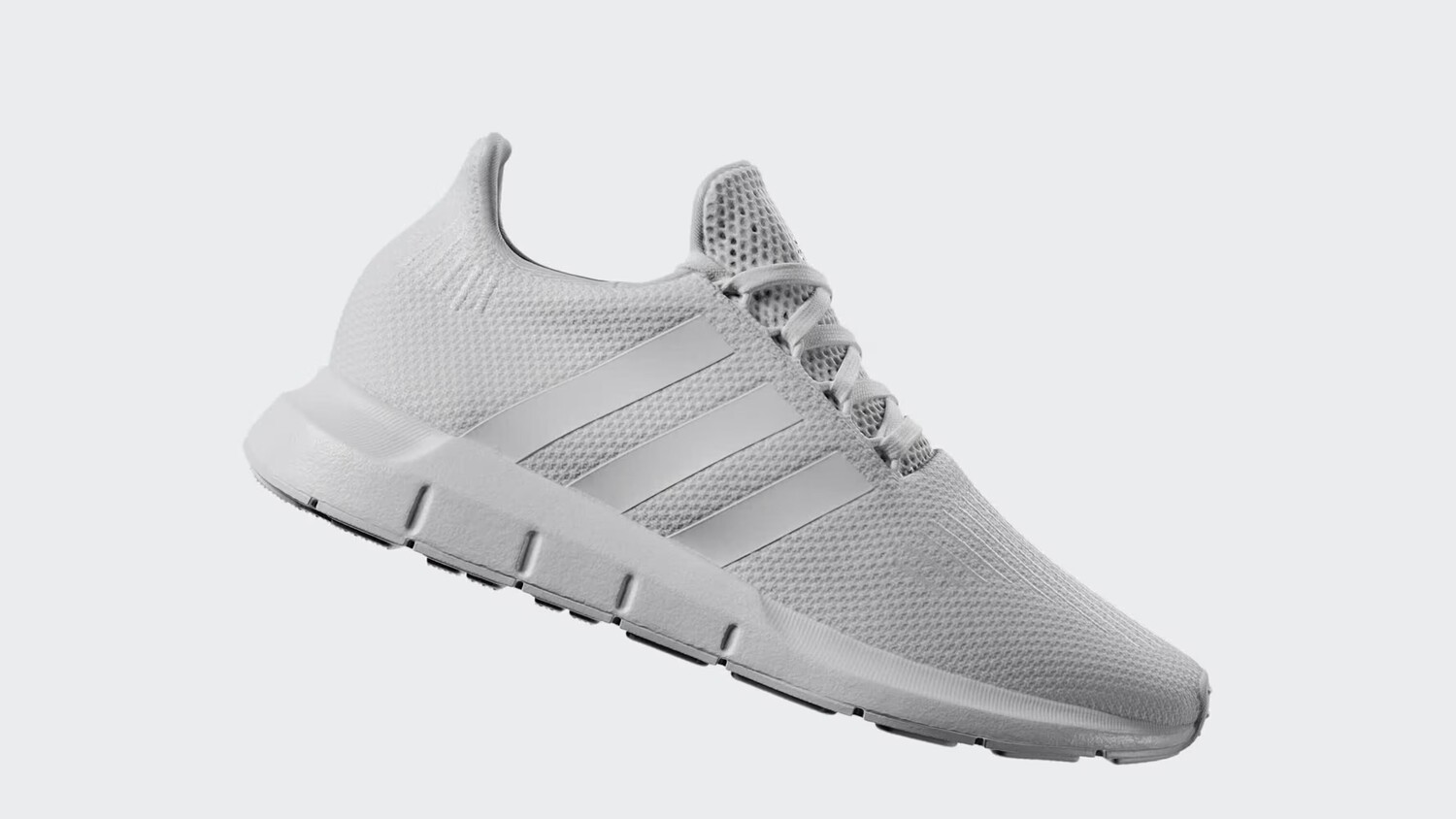 Кроссовки Swift Run 1.0 Adidas, цвет Cloud White/Cloud White/Gold Metallic — фото 2