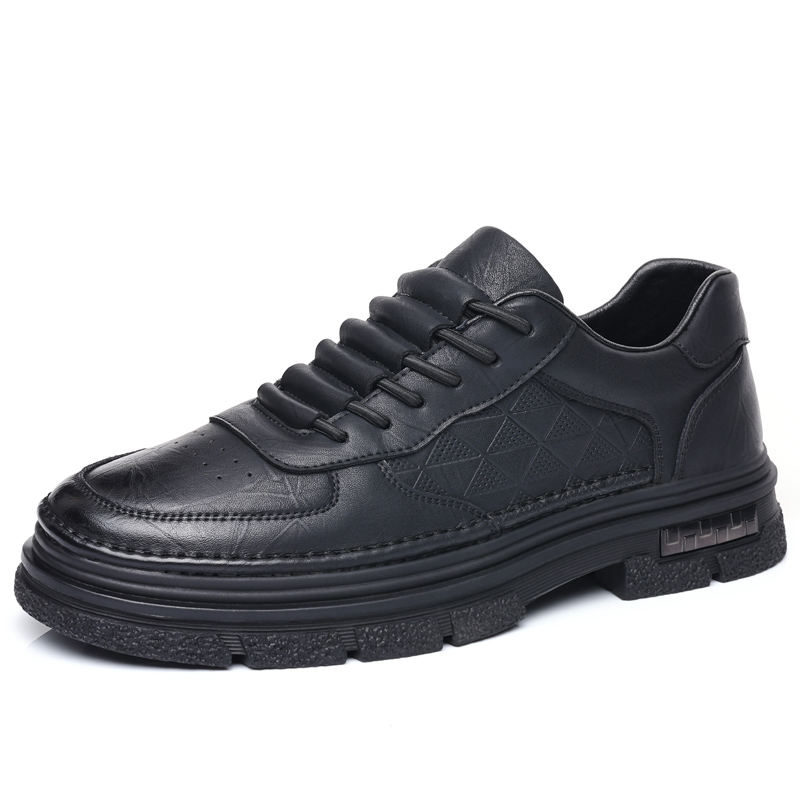 

EGCHI Мужские повседневные кроссовки Low Top черные, цвет Black