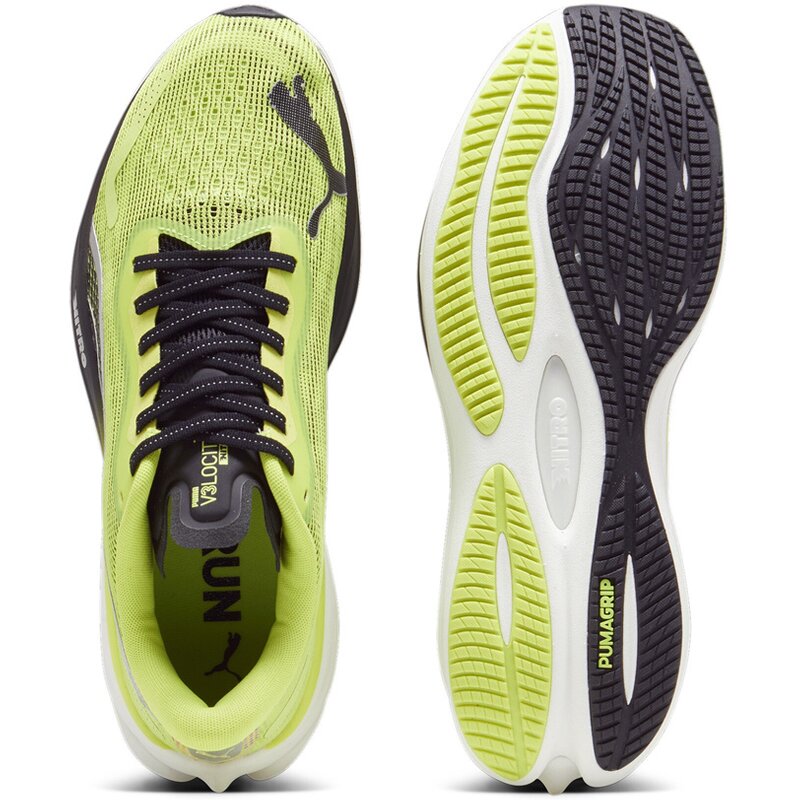Кроссовки Velocity Nitro 3 Psychedelic Puma, цвет lime pow-puma black-puma silve — фото 2