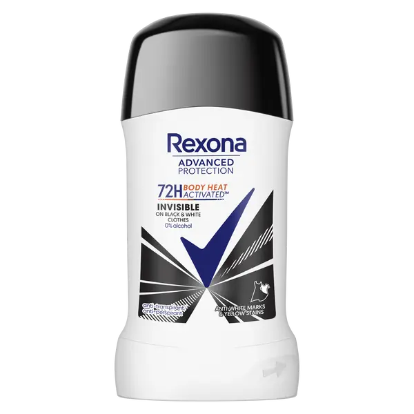 

Женский антиперспирант-карандаш, 50 мл Rexona Advanced protection invisible