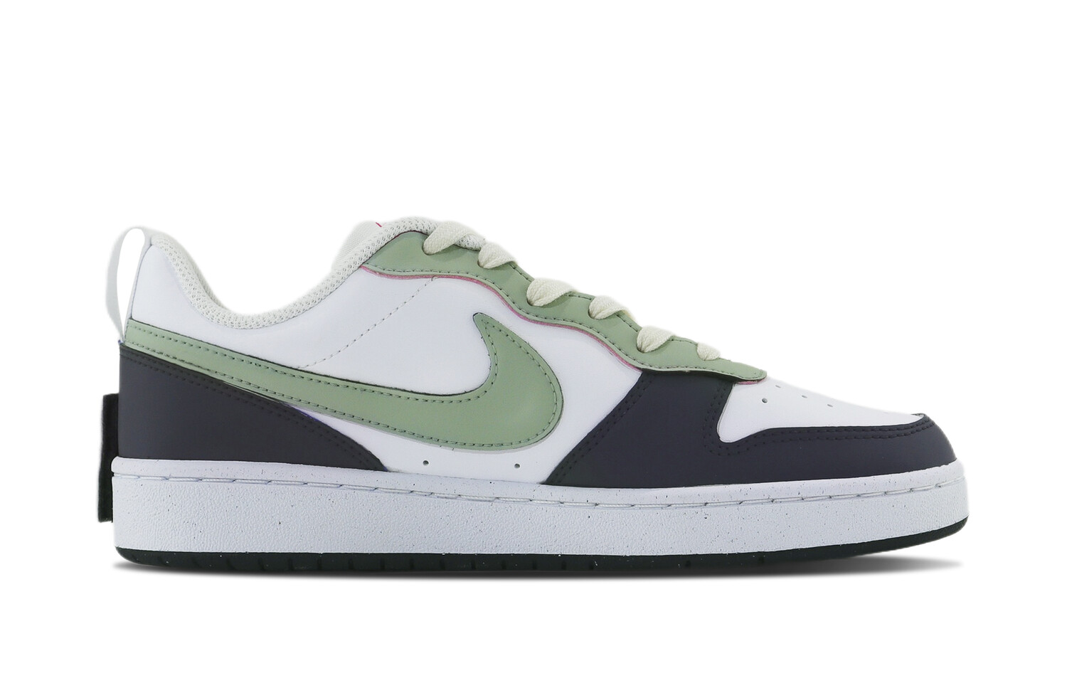 

Кроссовки Nike Court Borough Skateboarding Shoes Women's Low-top White/Turquoise, зеленый