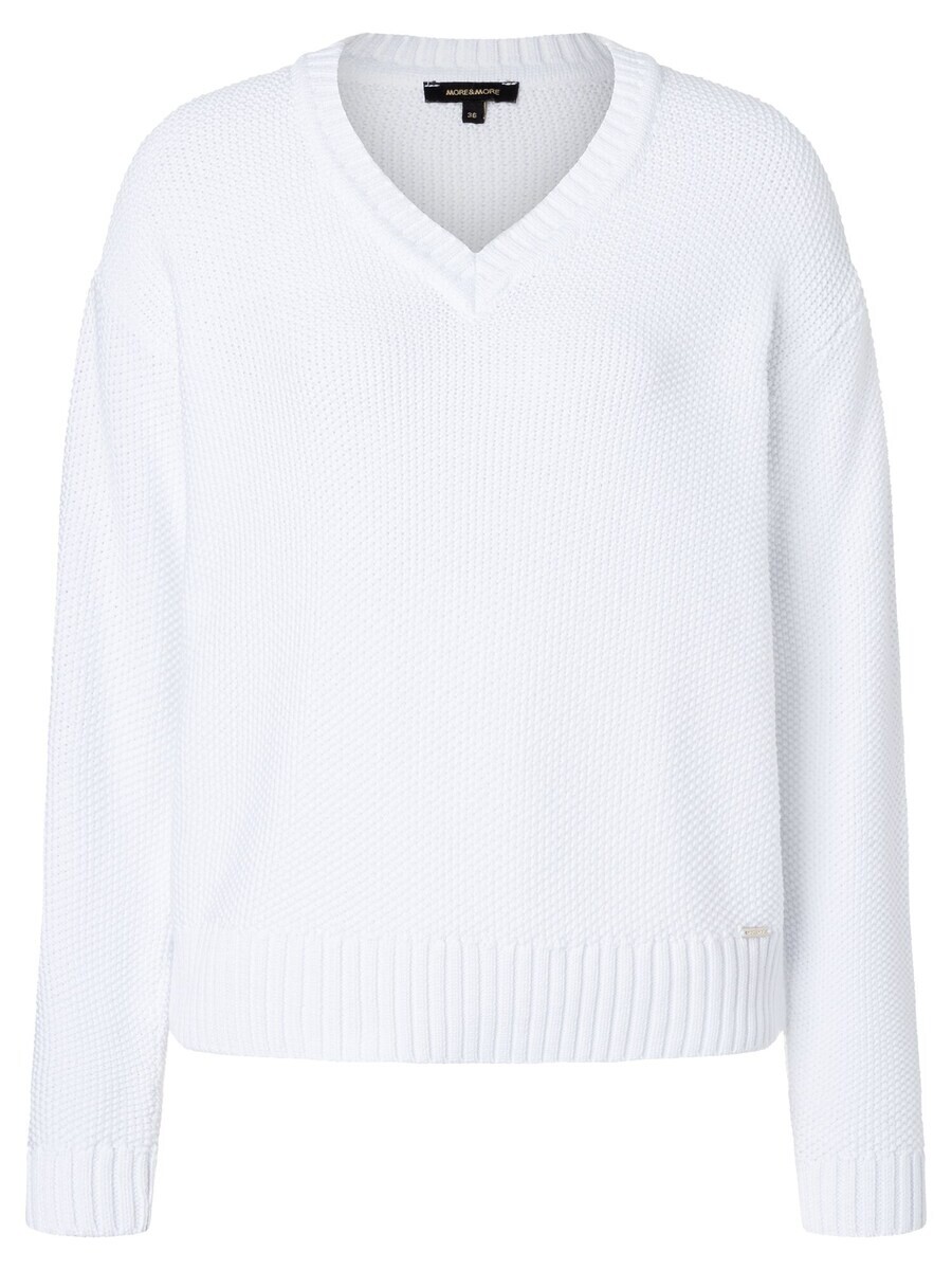 

Базовый свитер MORE & MORE Sweater, белый