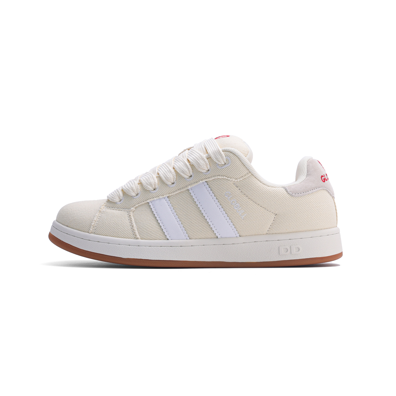 

GLO BULL Пуховики с покрытием износостойкие легкие дышащие противоскользящие лоу-топ скейтборд обувь унисекс бело-розовые лимитированная коллекция премиум упаковка