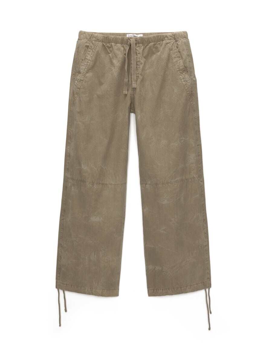 

Свободные брюки Pull&Bear, хаки