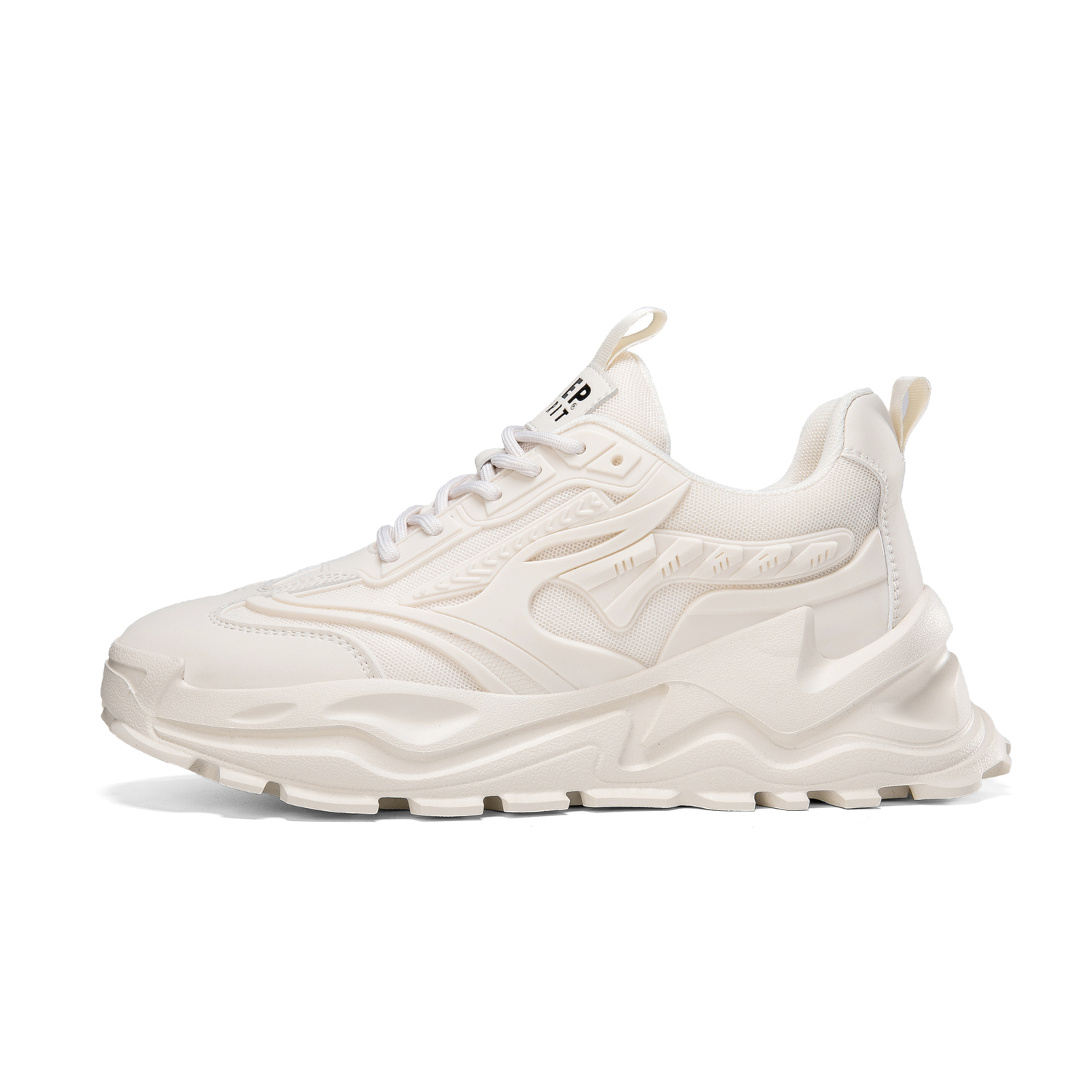 

Дышащие Увеличивающие Рост Низкие Массивные Кроссовки Мужские JEEP SPIRIT, Премиальное Качество — Натуральная Оленья [Сетка]