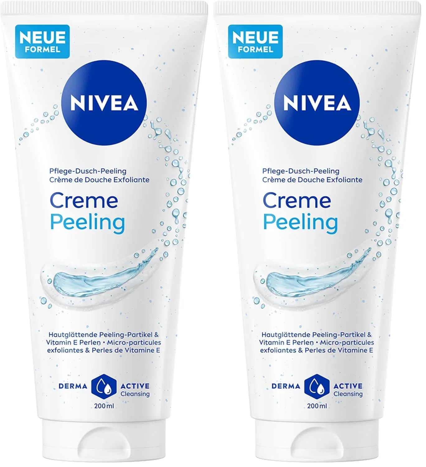 Крем-гель для душа отшелушивающий с витамином Е 200 мл от NIVEA Nivea, Multi-Coloured