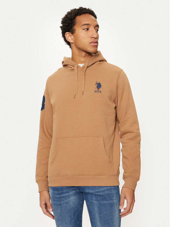 

Толстовка обычного кроя U.S. Polo Assn., коричневый