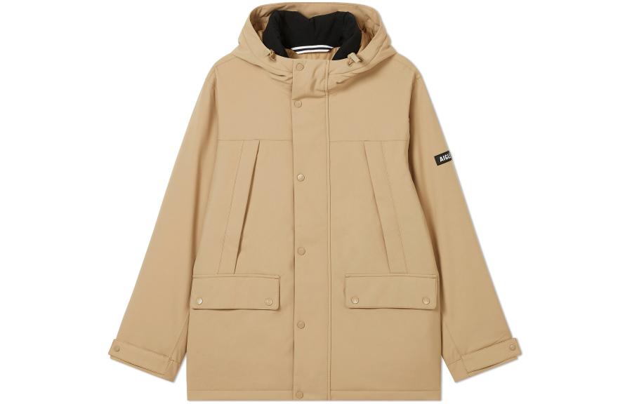 

AIGLE Пуховик мужской плетёный абрикосовый, Rattan Apricot