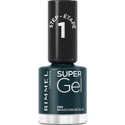 

Супер гель-лак для ногтей 068 Beach House Blue Rimmel