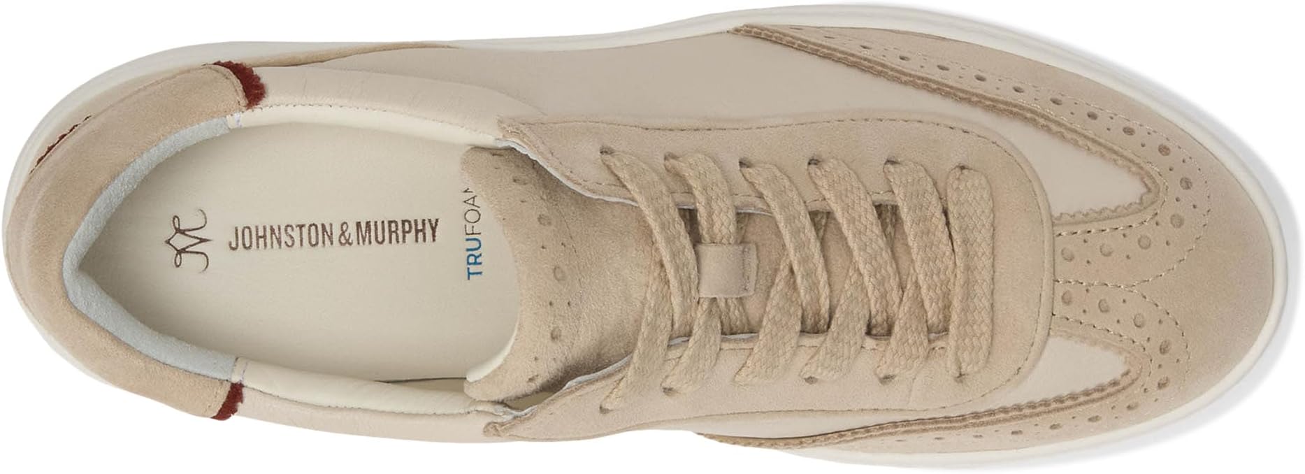 Кроссовки Johnston & Murphy Cammie T-Toe Lace-Up, серо-коричневый — фото 2