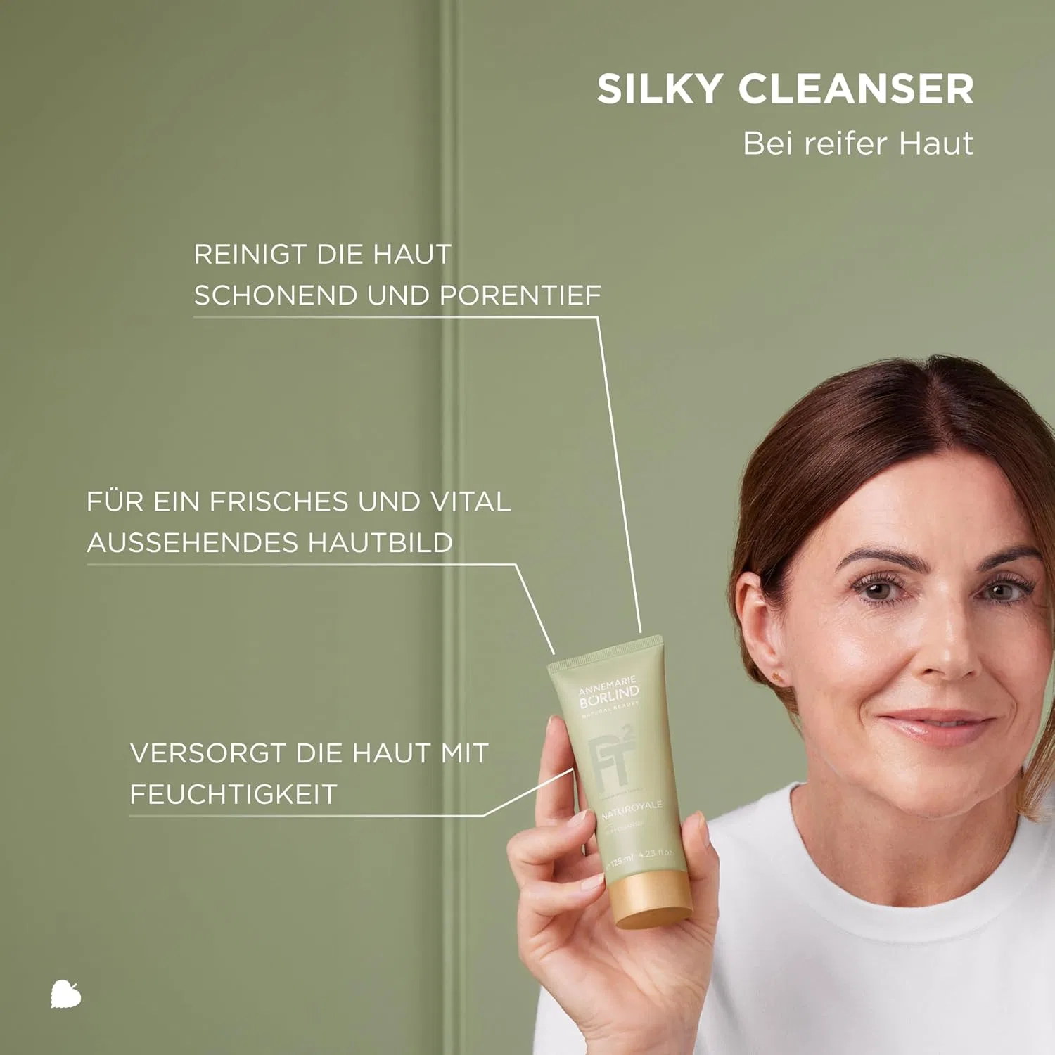 Крем для лица Annemarie BoRlind — Очищающий BÖRLIND NATUROYALE SYSTEM BIOLIFTING SILKY CLEANSER для зрелой кожи Börlind — фото 2