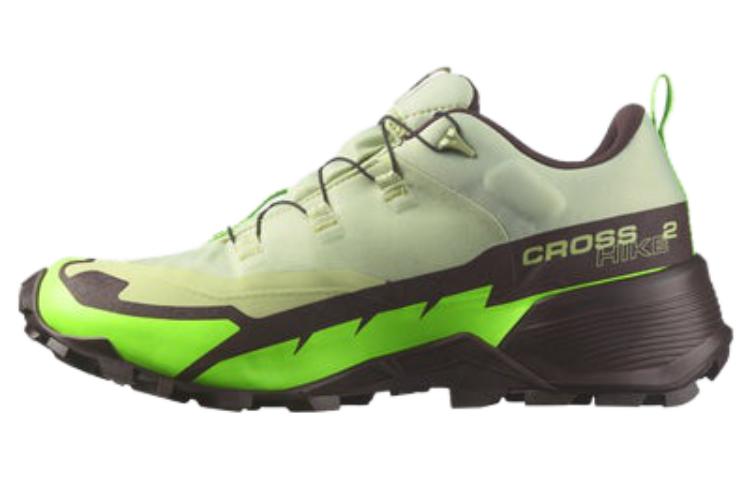 

SALOMON Кроссовки CROSS HIKE 2 GORE-TEX прочные дышащие с низким верхом для активного отдыха, мужские, зеленые