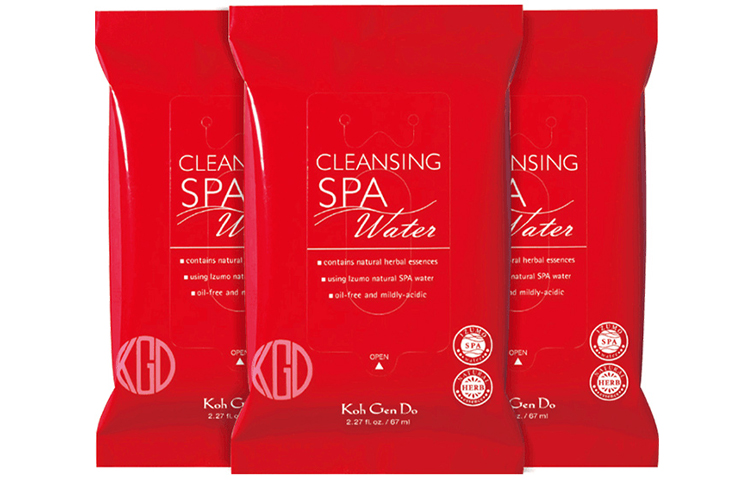 

Влажные салфетки для снятия макияжа Hot Spring KohGenDo, 10pcs/pack*3