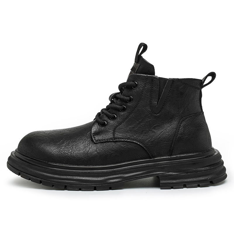 

Короткие мужские ботинки Martin 3 см XIMO BULL, Black