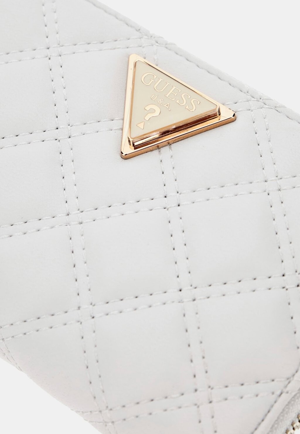 

Кошелек GIULLY MEDIUM ZIP AROUND Guess, белый
