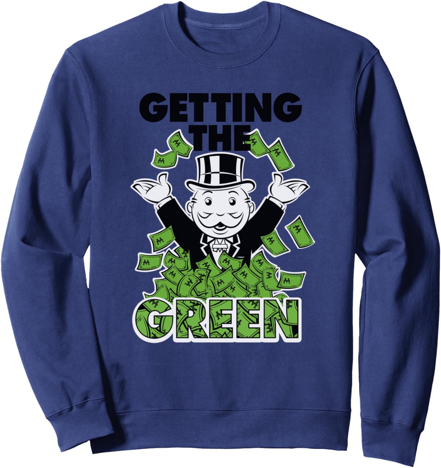 

Толстовка, Монополия получает зеленые деньги. Мистер Монополия в окружении купюр в толстовке Monopoly, Зеленый, Толстовка, Монополия получает зеленые деньги. Мистер Монополия в окружении купюр в толстовке Monopoly