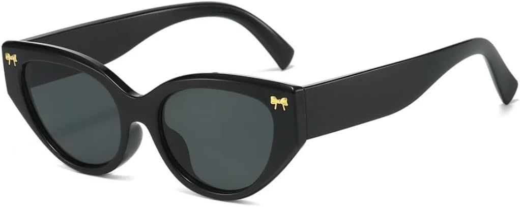 

Солнцезащитные очки с защитой от УФ-излучения UV400 | Леопардовый градиентный «кошачий глаз» | Линзы конфетных цветов для женщин и мужчин, для занятий спортом на открытом воздухе и вождения DSVIGF, Black