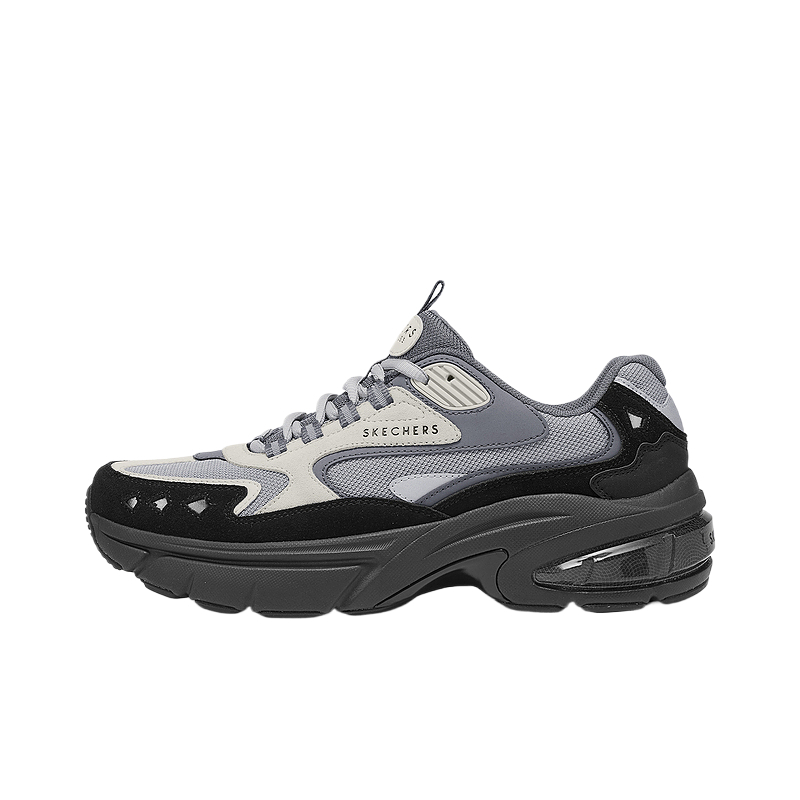 

Уличные массивные кроссовки мужские темно-серые Skechers, Dark Gray