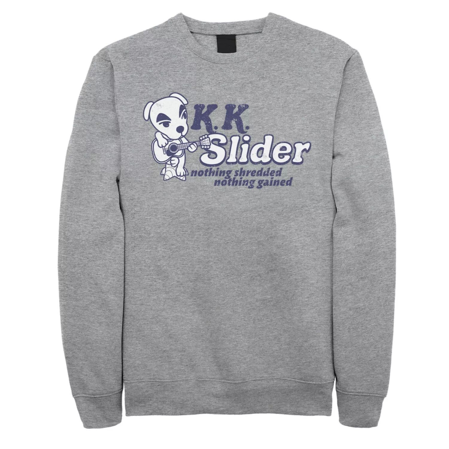 

Мужской свитшот Animal Crossing KK Slider Nothing Shredded Nothing Gained Licensed Character