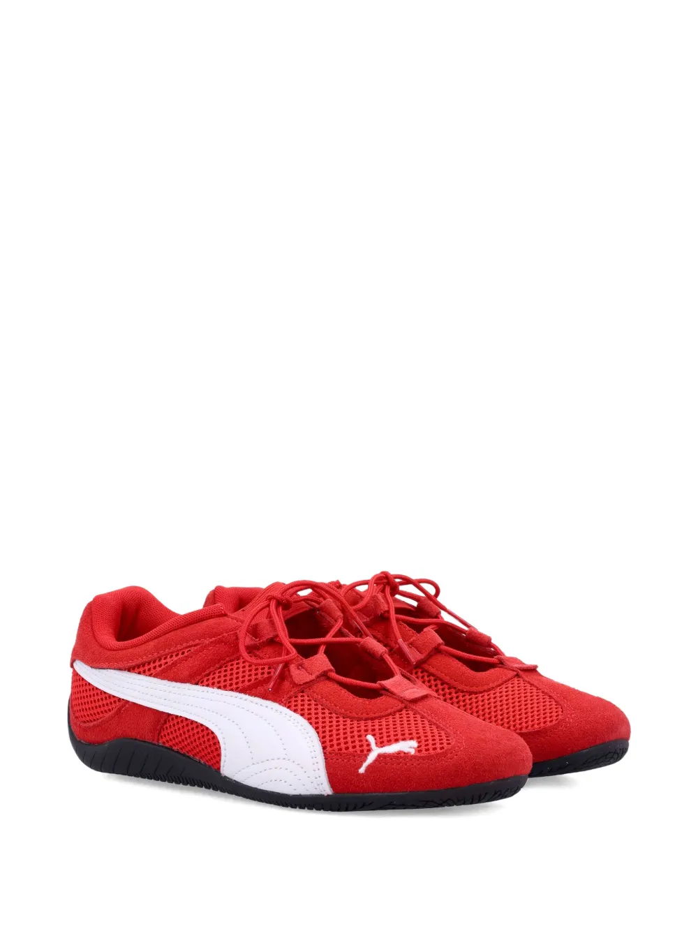 Сетчатые кроссовки PUMA, красный — фото 2
