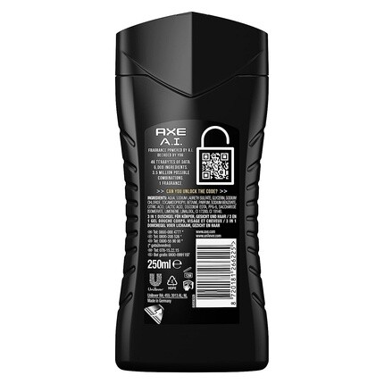 Axe Limited Edition 3in1 Средство для мытья тела AI Intense 250 мл Axe/Lynx — фото 2