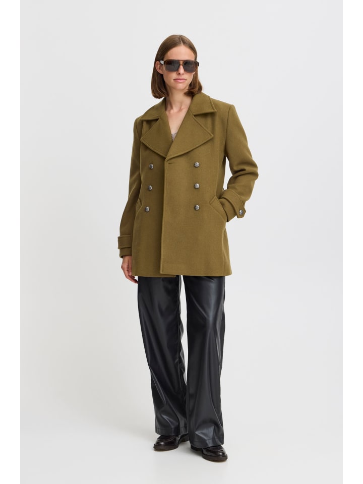 

Куртка BYCALINE - стандартный крой, цвет милитари оливковый b. young