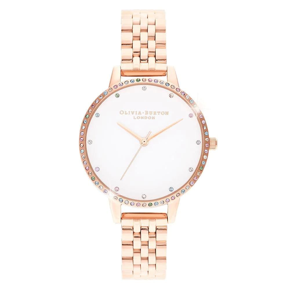 

Многоцветные стальные часы Olivia Burton