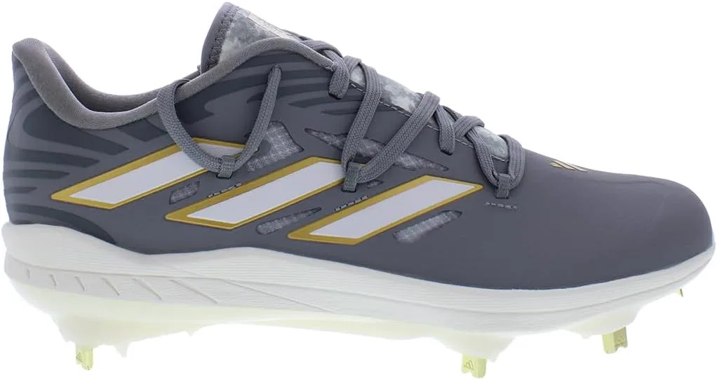Мужские кроссовки Adidas Adizero Afterburner 9, серый/белый/металлик