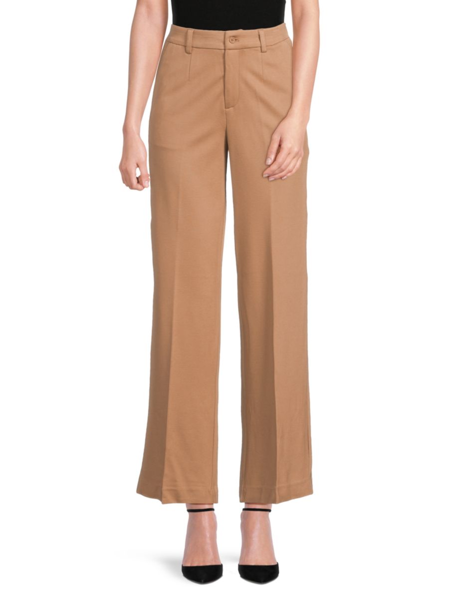 

Брюки LEXIE с боковыми карманами и широкими штанинами Saks Fifth Avenue, цвет Desert Tan